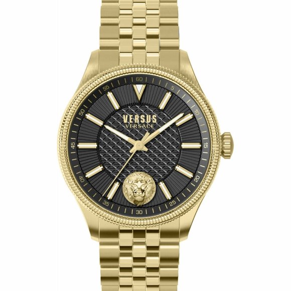 🔥New Versace Versus Gold Brick Men’s Watch - Picture 1 of 2
